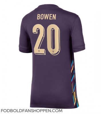 England Jarrod Bowen #20 Udebanetrøje Dame EM 2024 Kortærmet